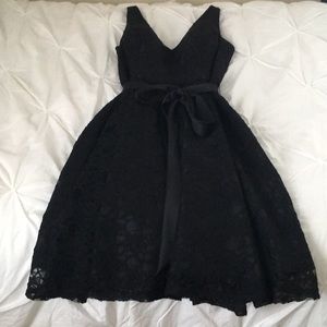 Marina Black Lace Dress